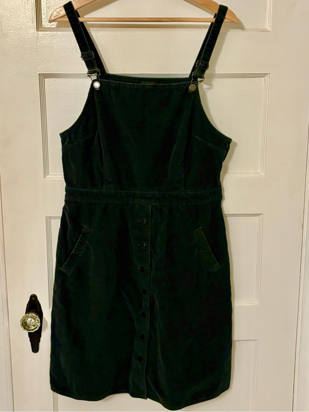 Top Shop green corduroy skirt jumper